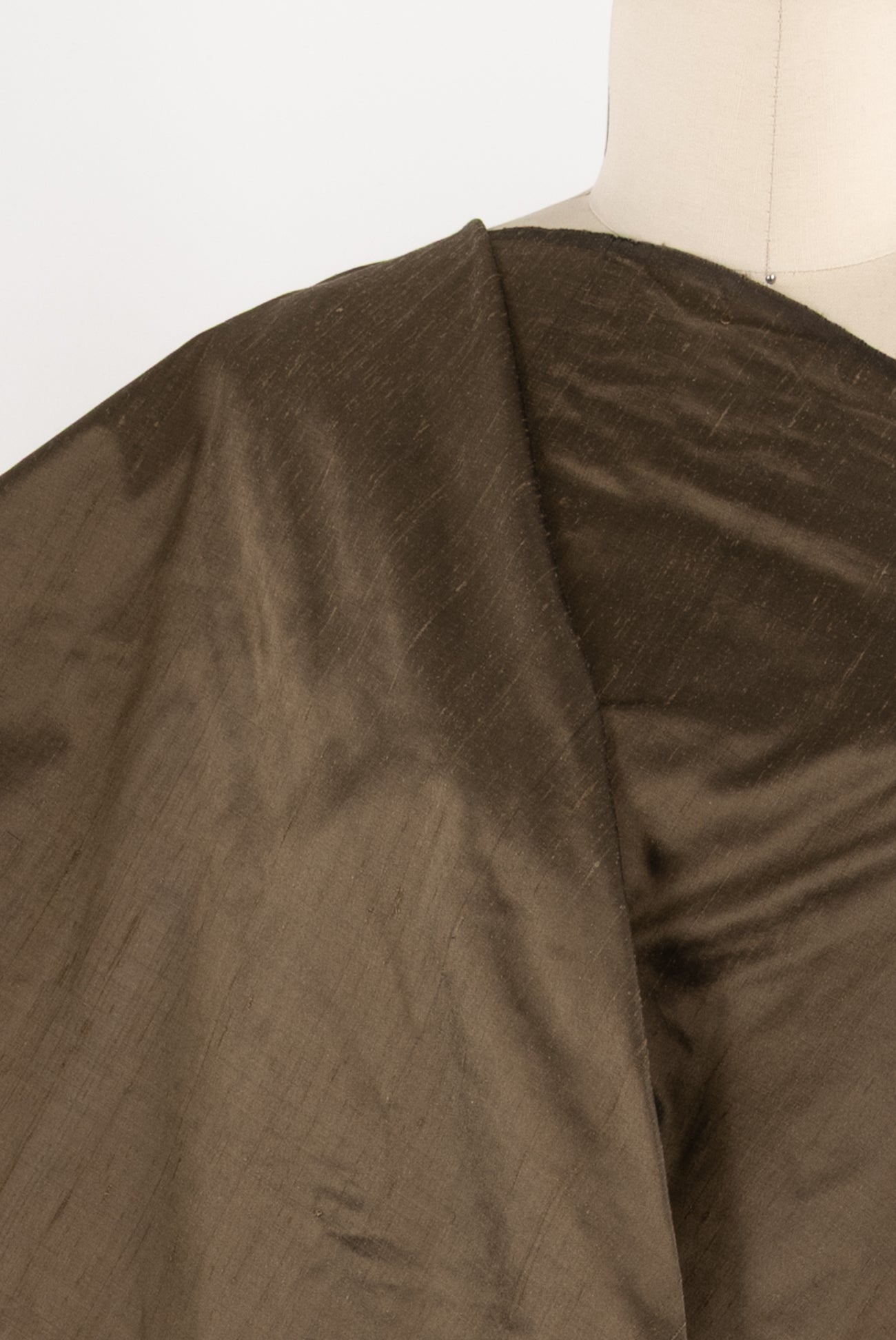 Coco Pop Silk Dupioni Woven