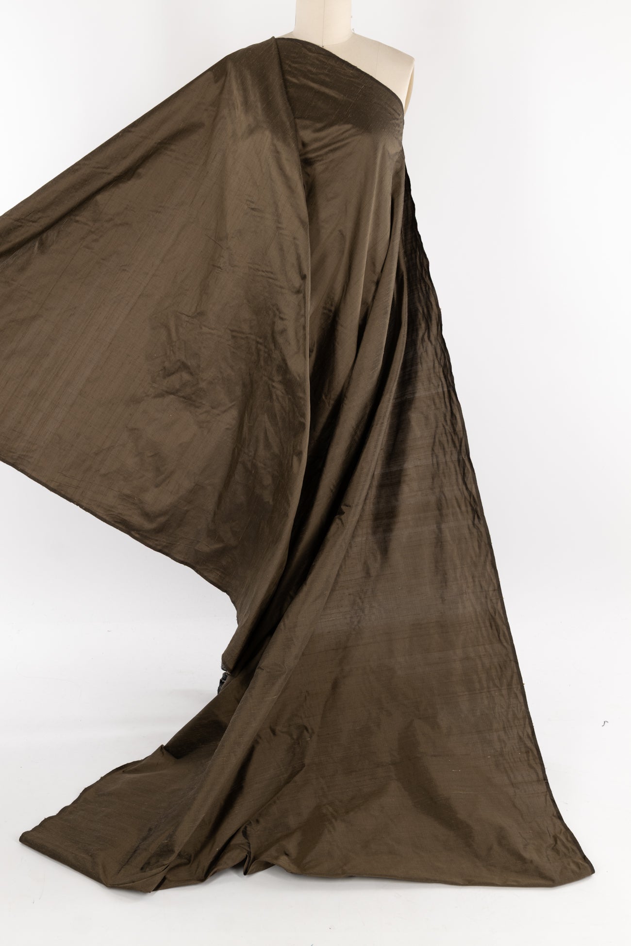 Coco Pop Silk Dupioni Woven