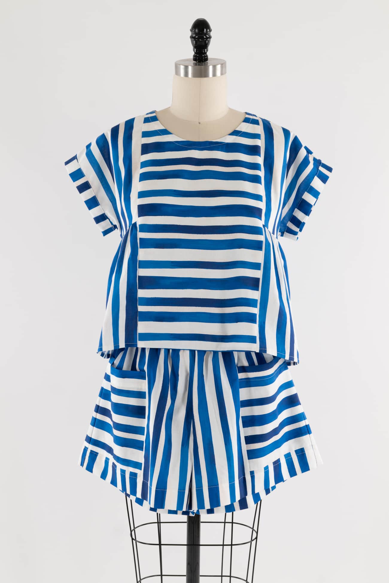 Stripe Set Top & Shorts