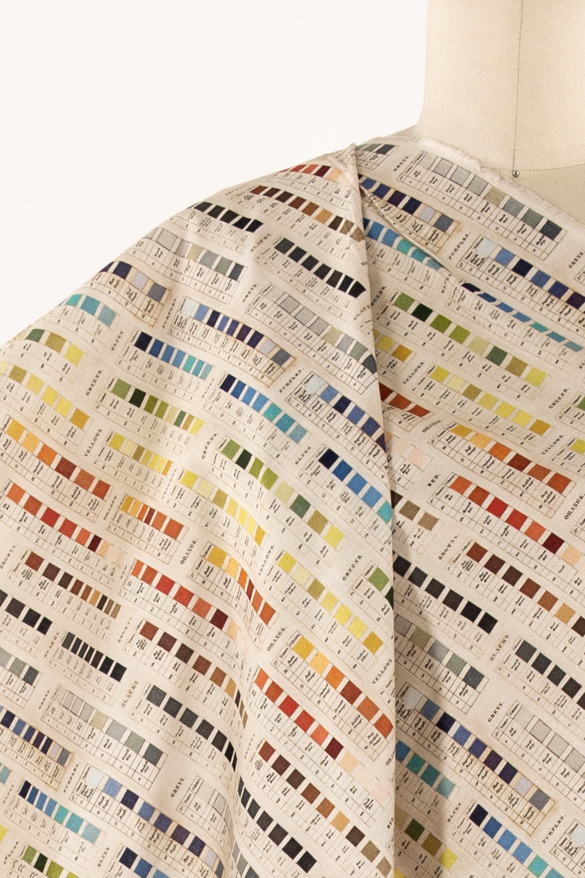 Color Card Cotton Woven