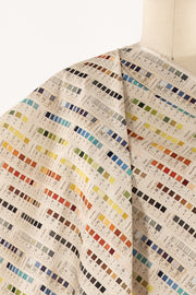 Color Card Cotton Woven