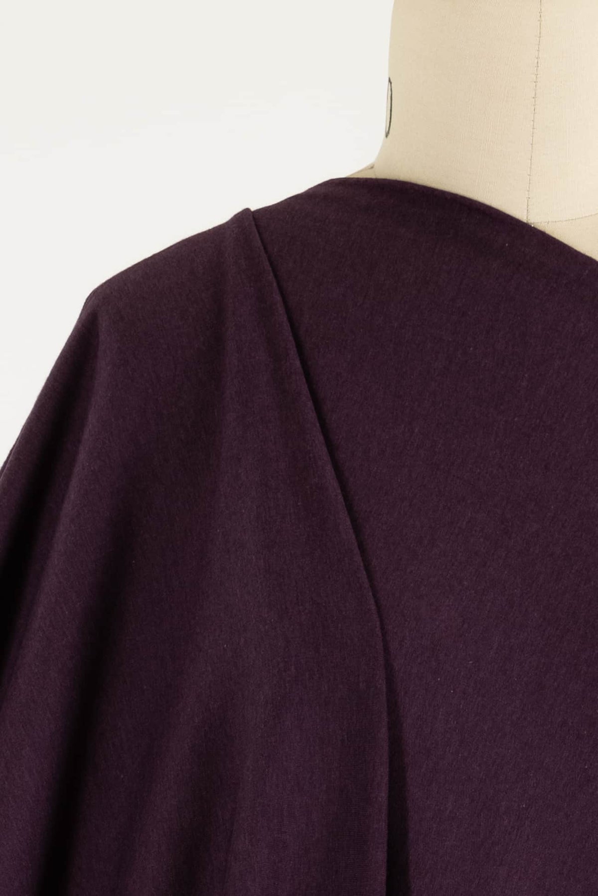 Concord Grape Bamboo Fleece Knit