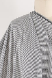 Concrete Stripe Cotton Seersucker Woven