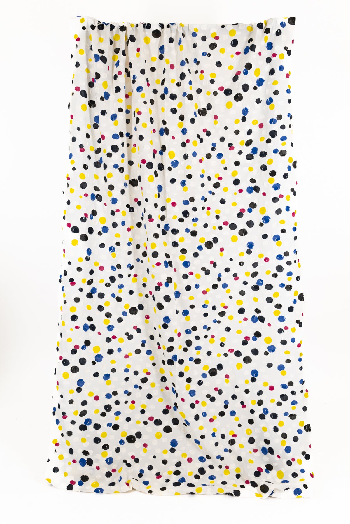 Confetti Dots Jacquard Italian Cotton Woven