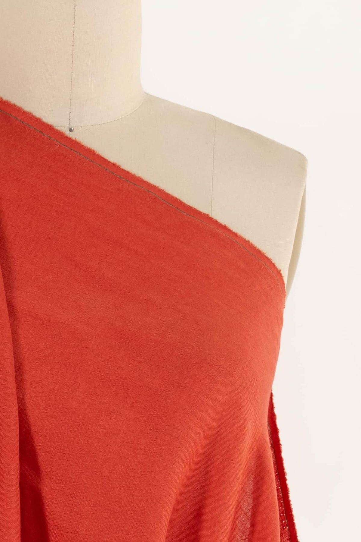Coral Belle Linen Woven - Marcy Tilton Fabrics