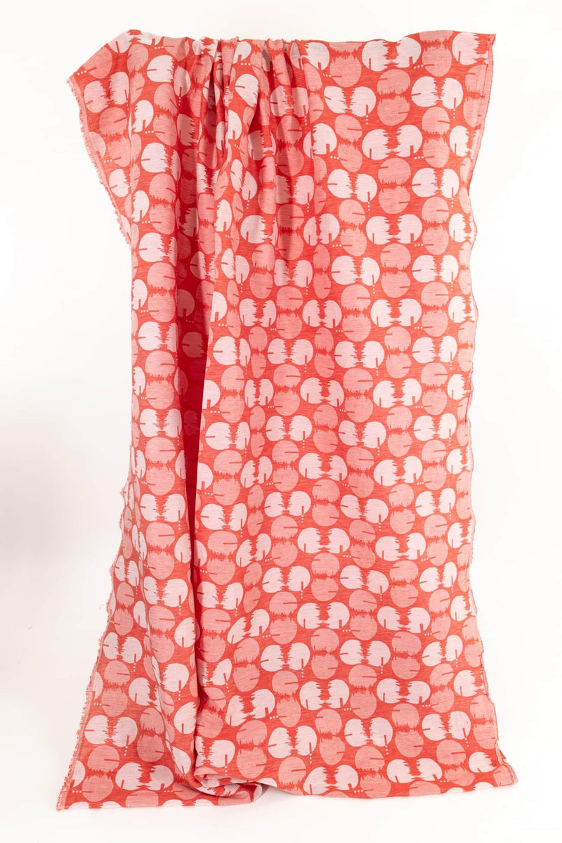 Coral Hills Linen Blend Jacquard Woven - Marcy Tilton Fabrics