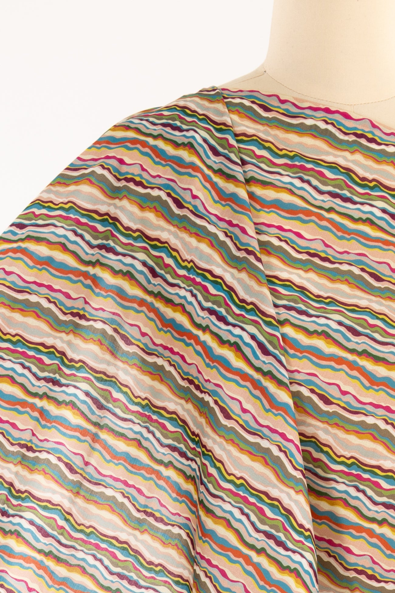 Corrugated Rainbow Cotton Woven