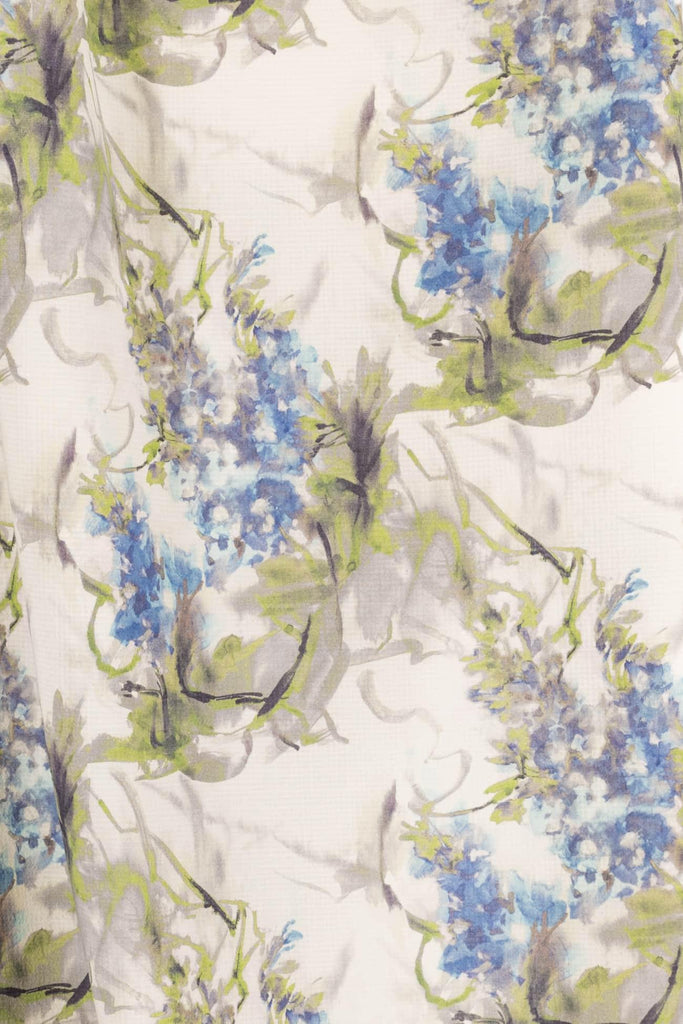 Cottage Garden Italian Wool Challis Woven - Marcy Tilton Fabrics