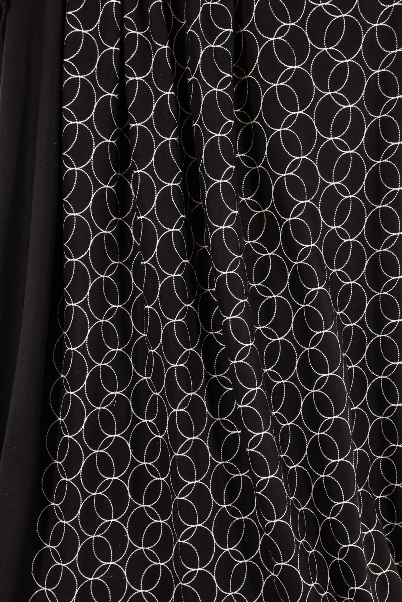 Crop Circles Japanese Fleece Knit - Marcy Tilton Fabrics