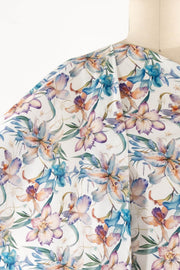 Cymbidium Stretch Cotton Woven