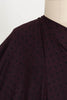 Damson Plum Dots USA Knit - Marcy Tilton Fabrics