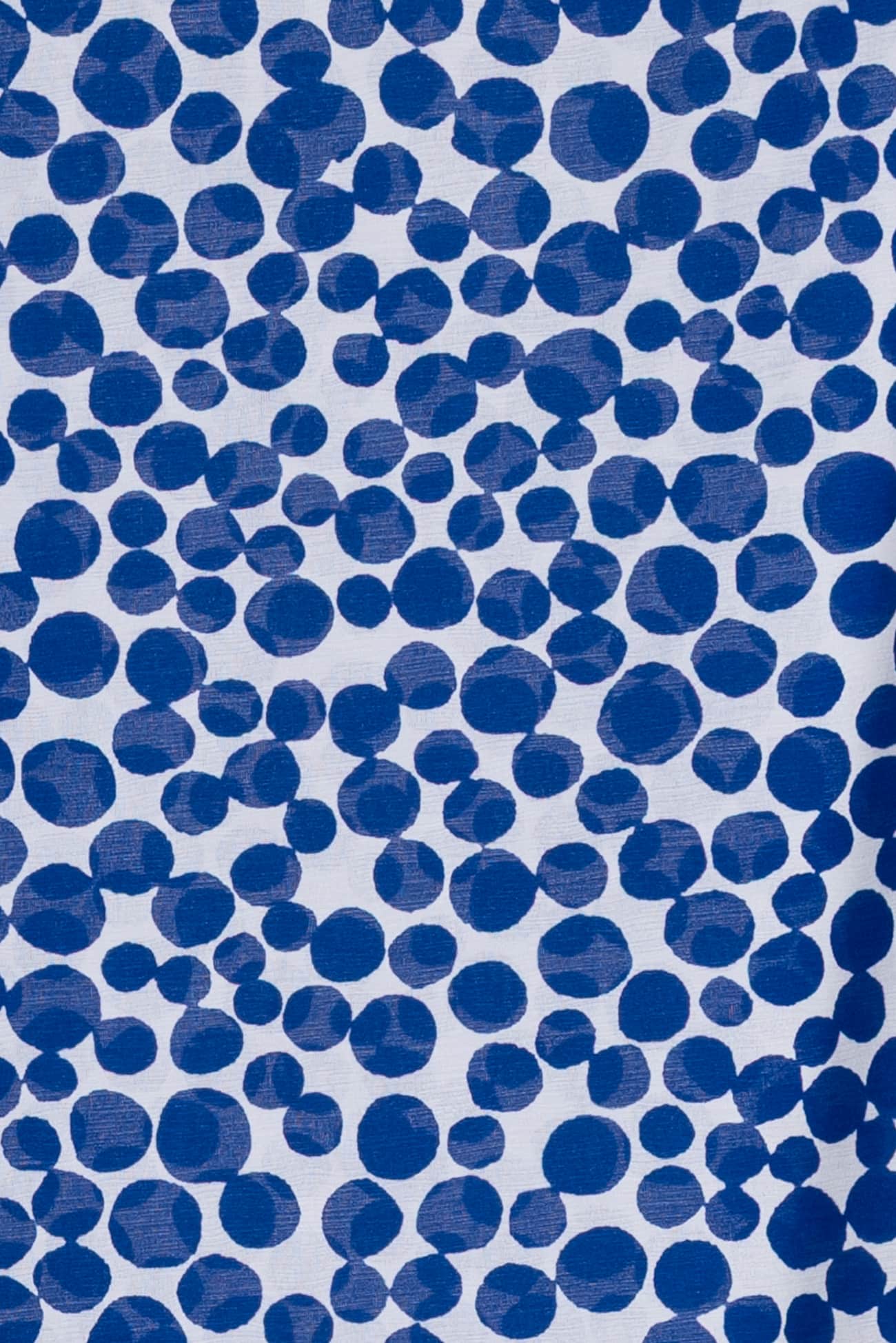 Dancing Blues Dots Knit