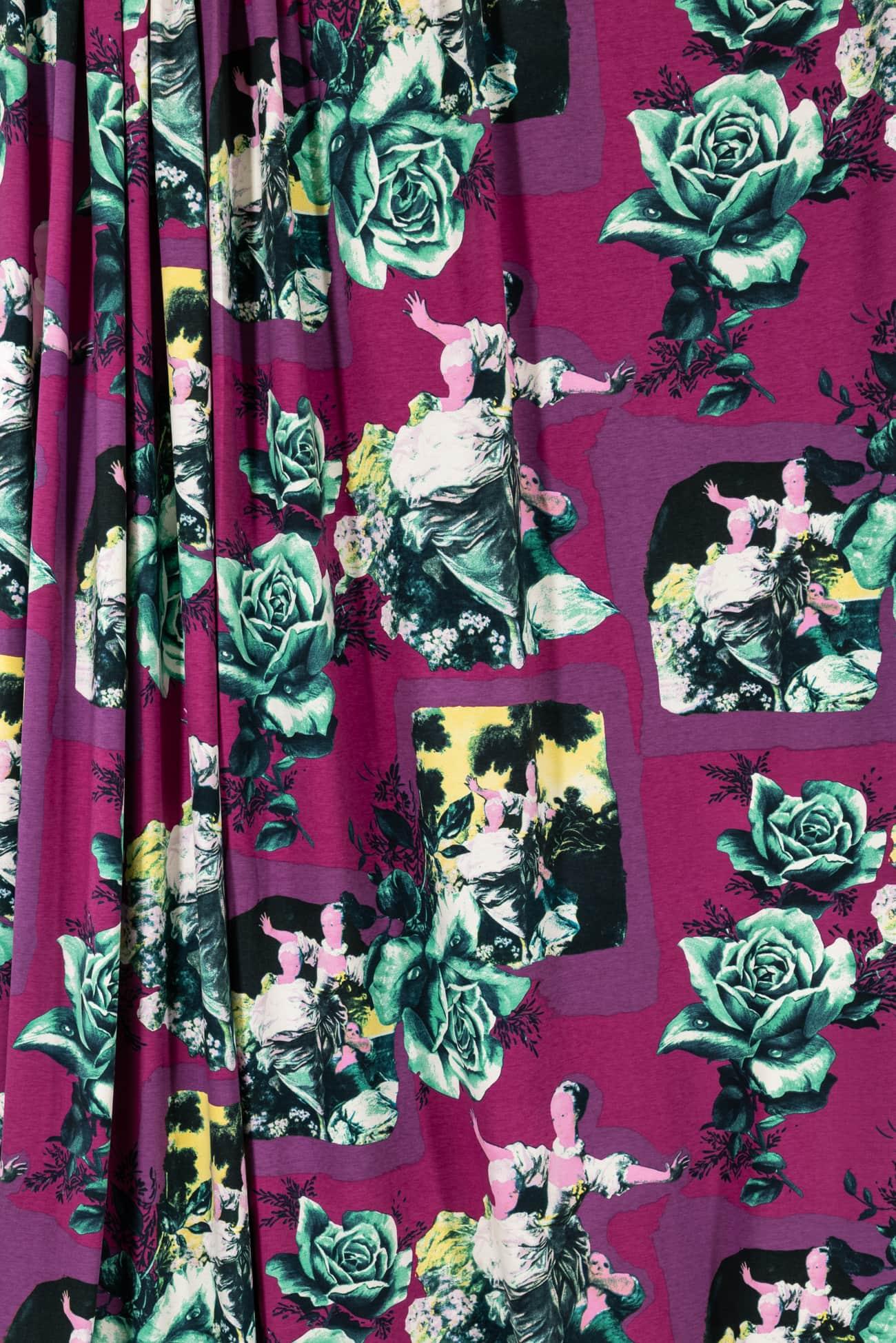 Dancing Queen Rayon Knit - Marcy Tilton Fabrics