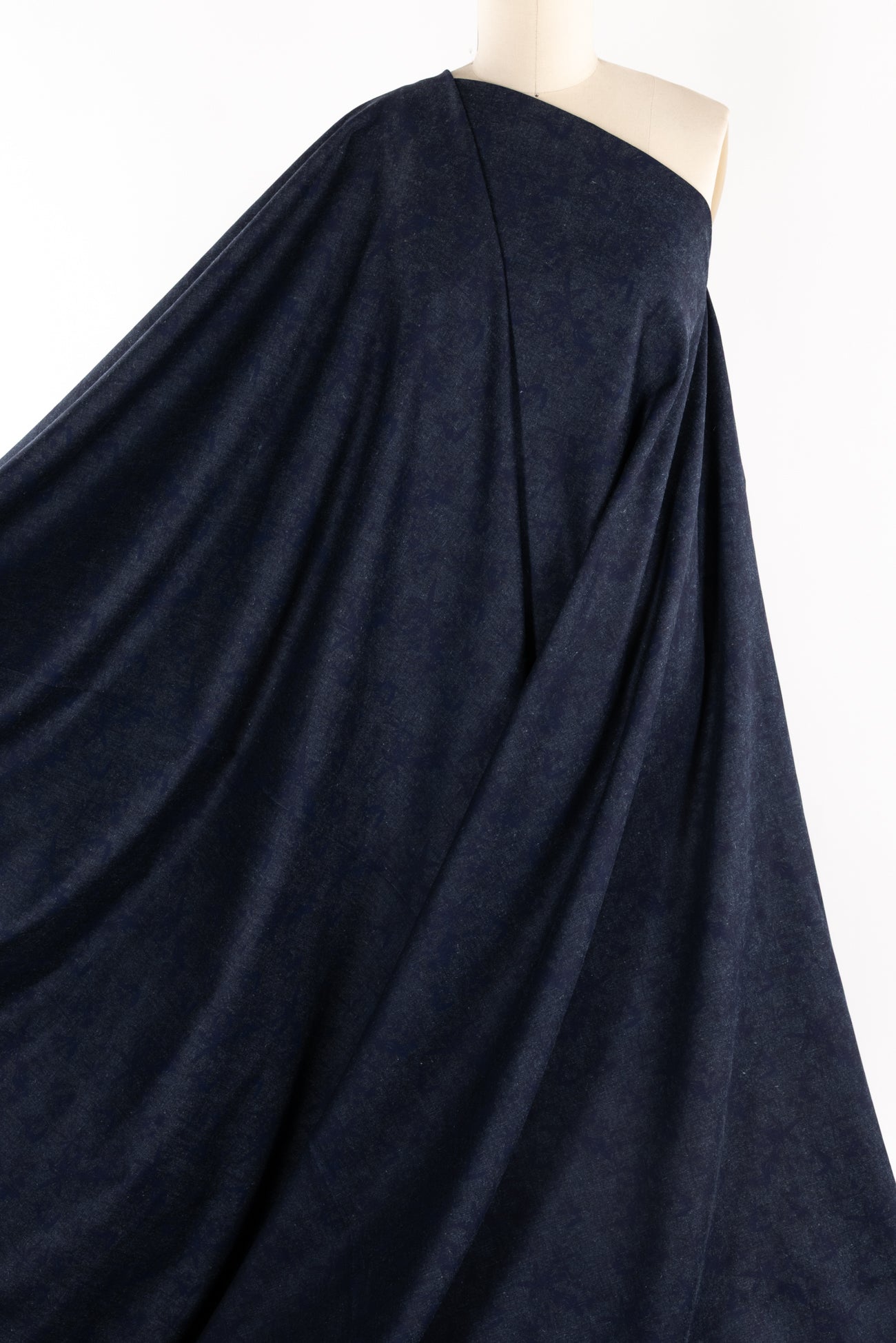 Dappled Italian Cotton Denim Woven