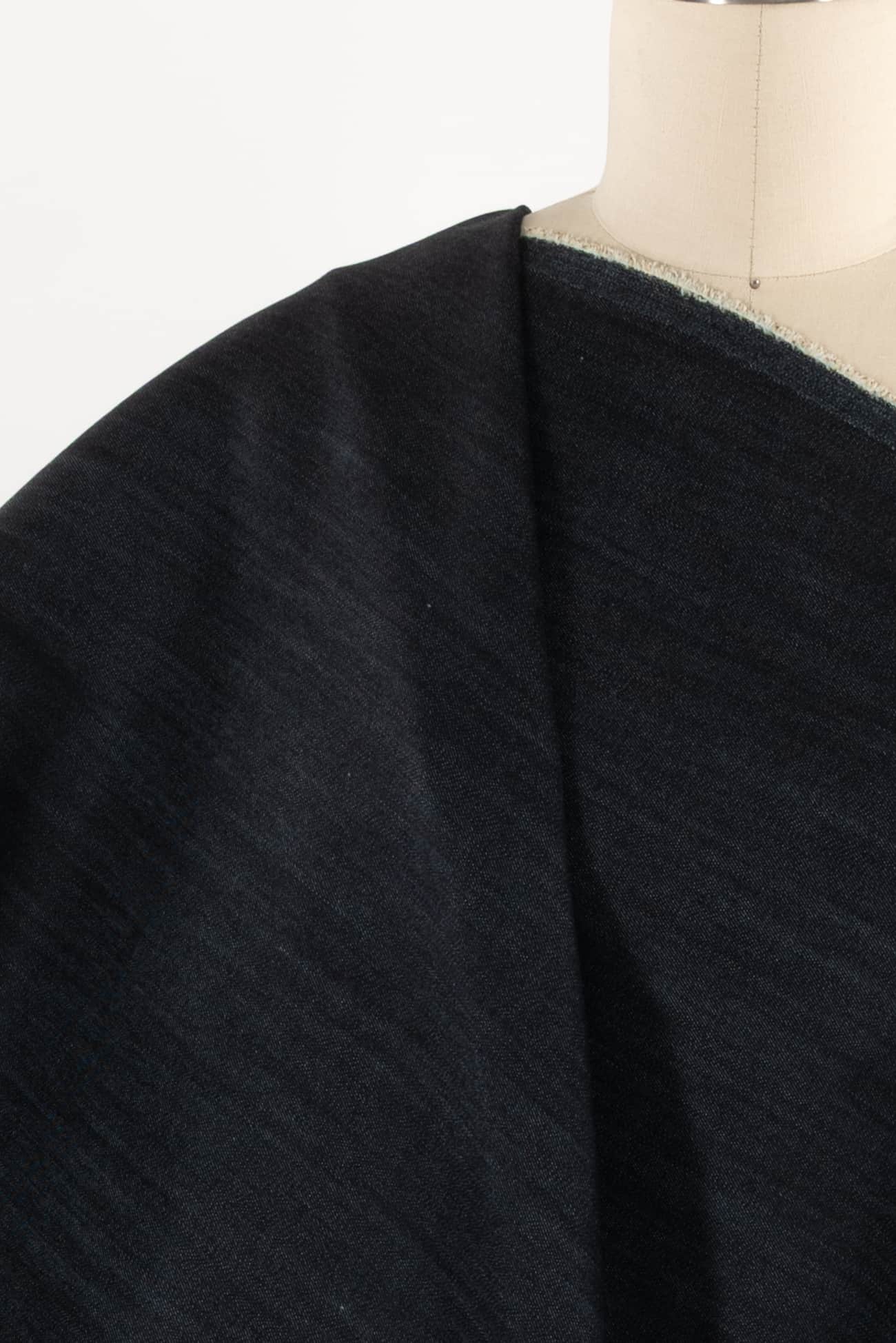 Darkwell Blue Stretch Denim Woven