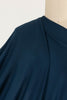 Deep Ocean Blue Teal USA Knit - Marcy Tilton Fabrics