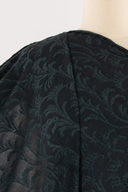 Deepwater Teal Jacquard Knit