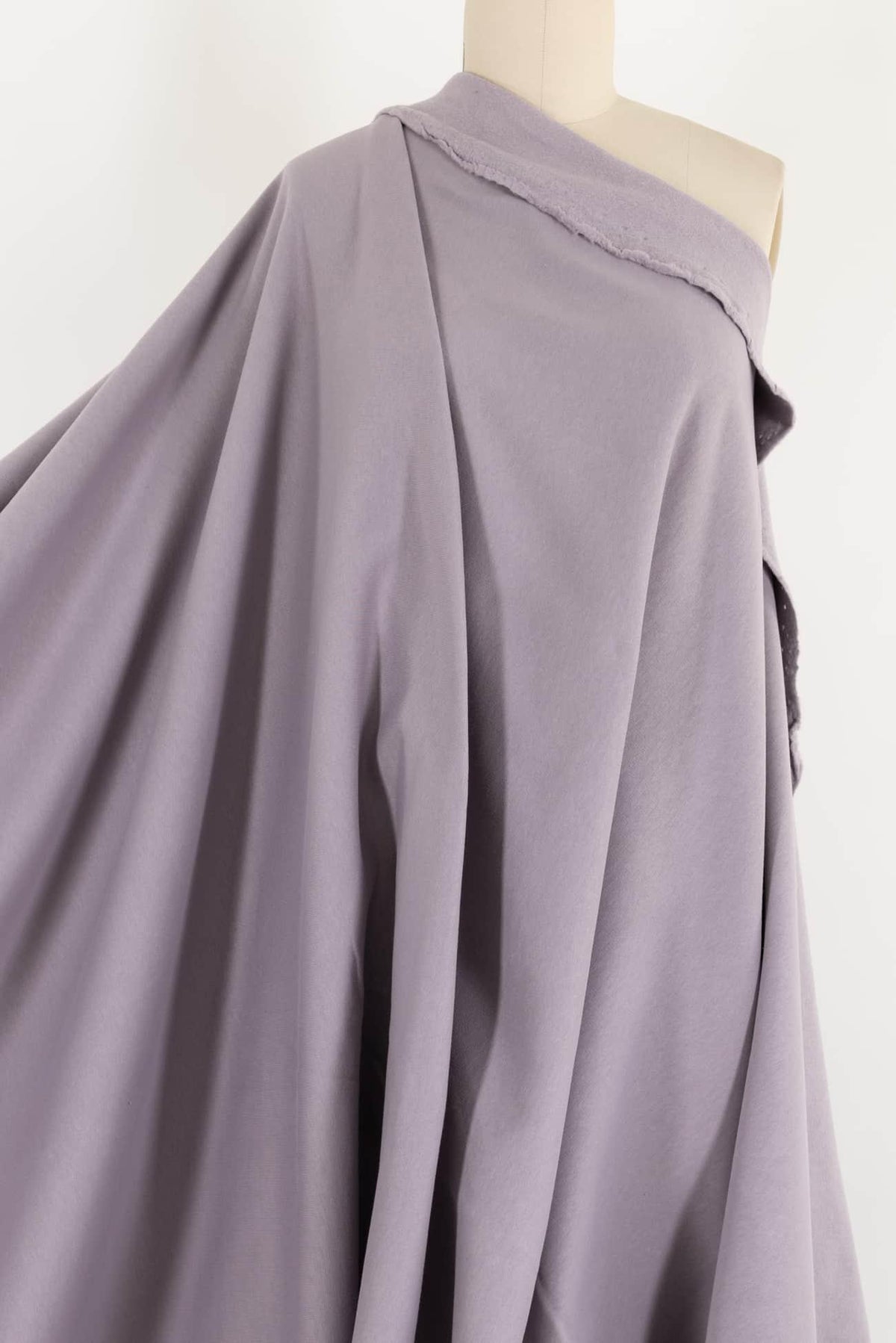 Dior Lavender Frost Italian Fleece Knit - Marcy Tilton Fabrics