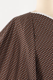 Ditzy Diamonds Italian Stretch Cotton Woven