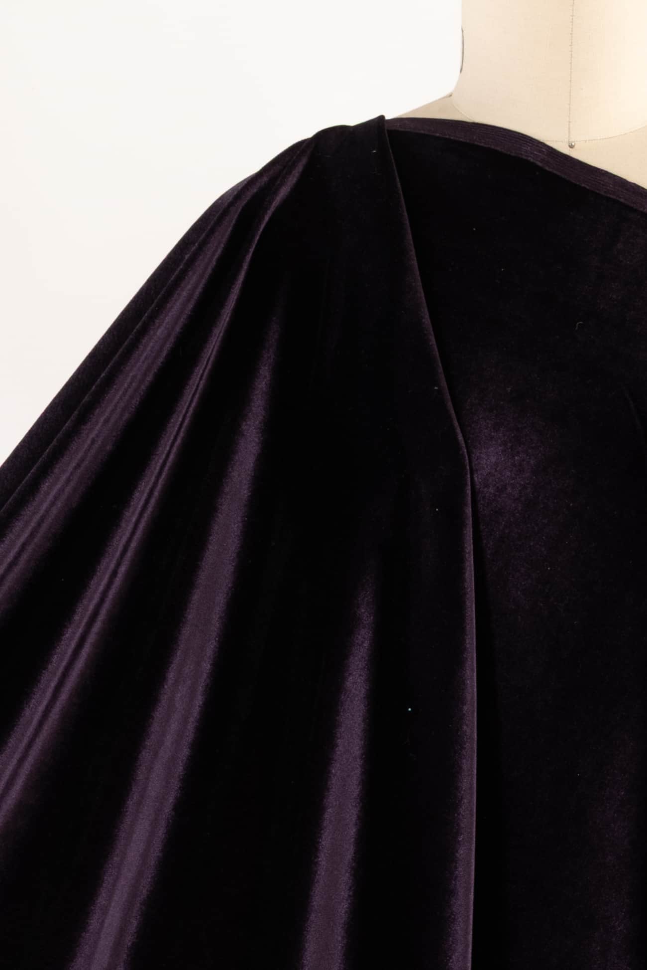 Diva Purple Velvet Knit