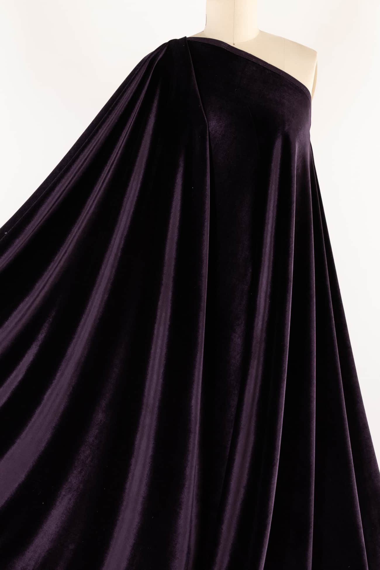 Diva Purple Velvet Knit