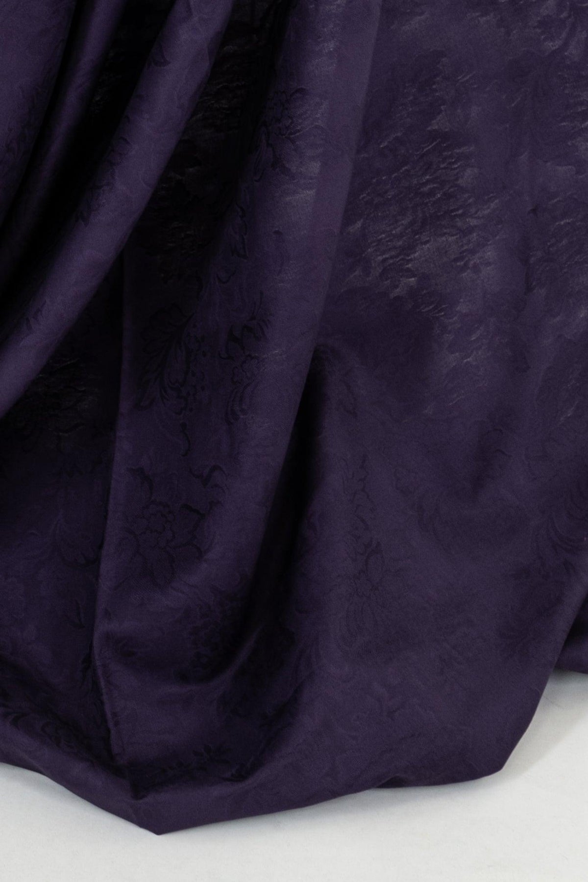 Diva Purple Japanese Cotton Jacquard Woven - Marcy Tilton Fabrics