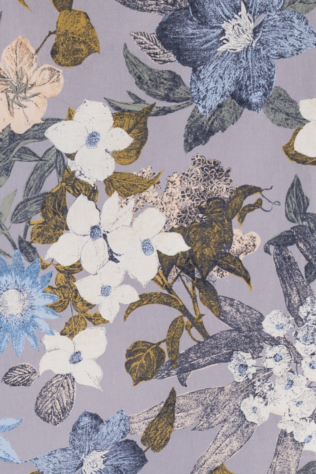 Dogwood Reverie Japanese Cotton/Linen Woven