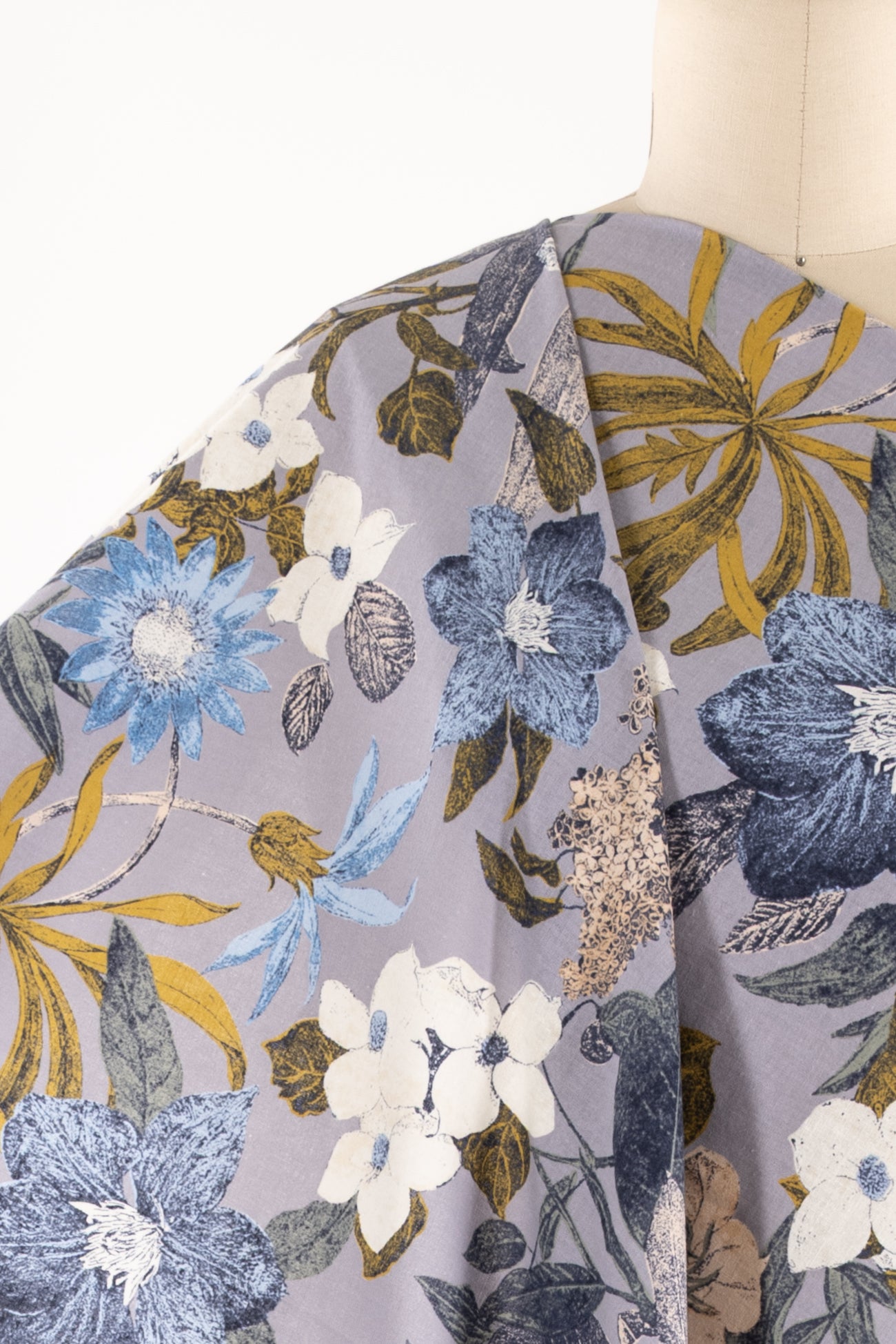 Dogwood Reverie Japanese Cotton/Linen Woven
