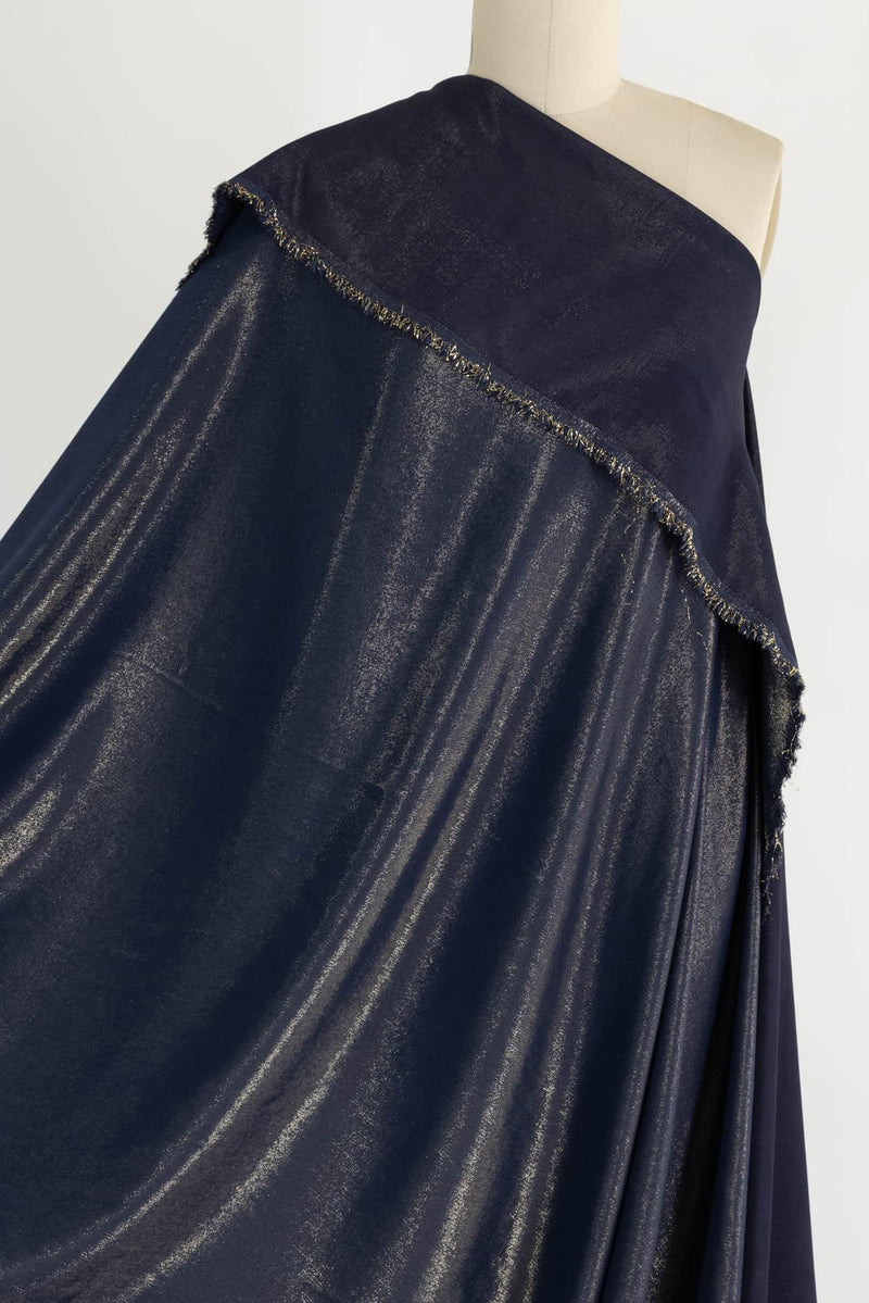 Dorado Blue Woven - Marcy Tilton Fabrics