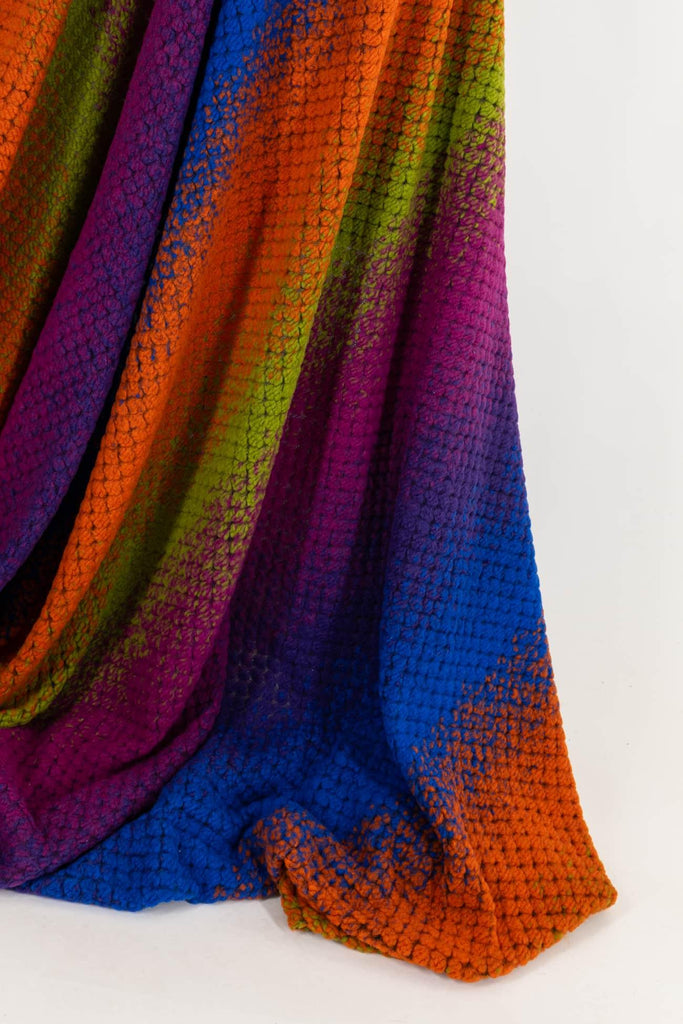 Double Rainbow Italian Wool Knit - Marcy Tilton Fabrics