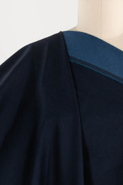 Double Take Blues Italian Stretch Cotton Denim Woven