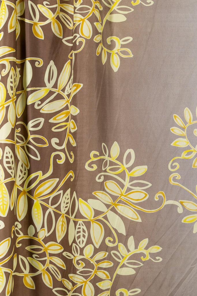 Drifting Yellow Italian Silk Woven - Marcy Tilton Fabrics