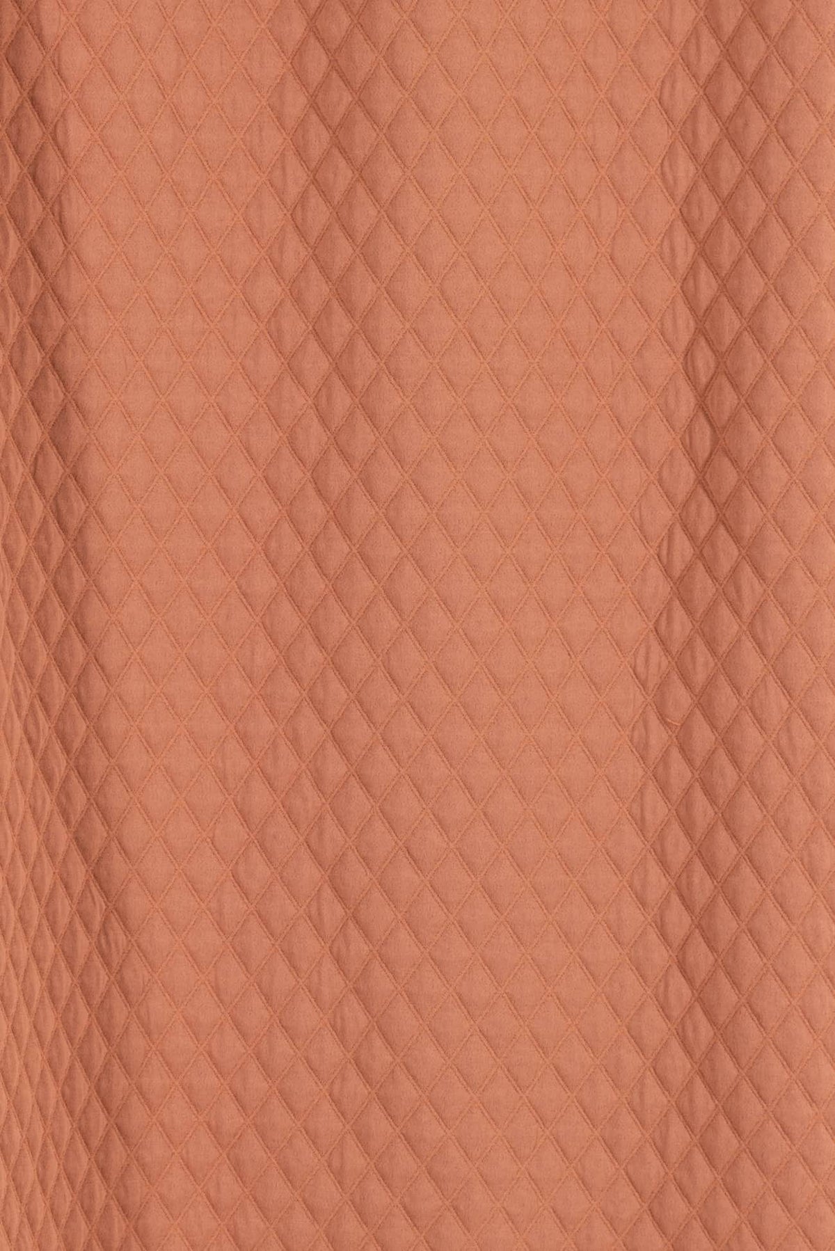 Dusty Apricot Quilted Knit