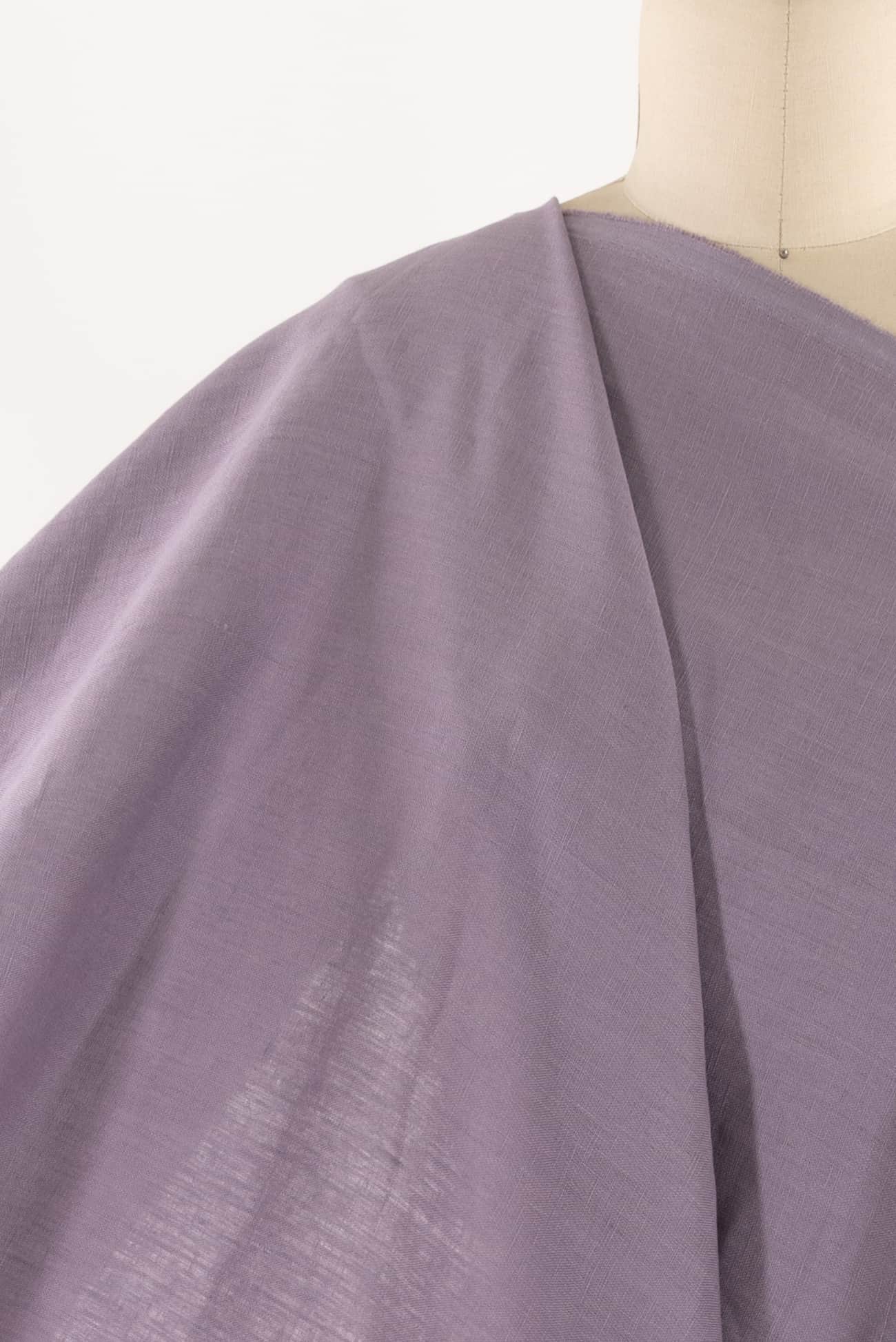 Dusty Lavender Euro Linen Woven