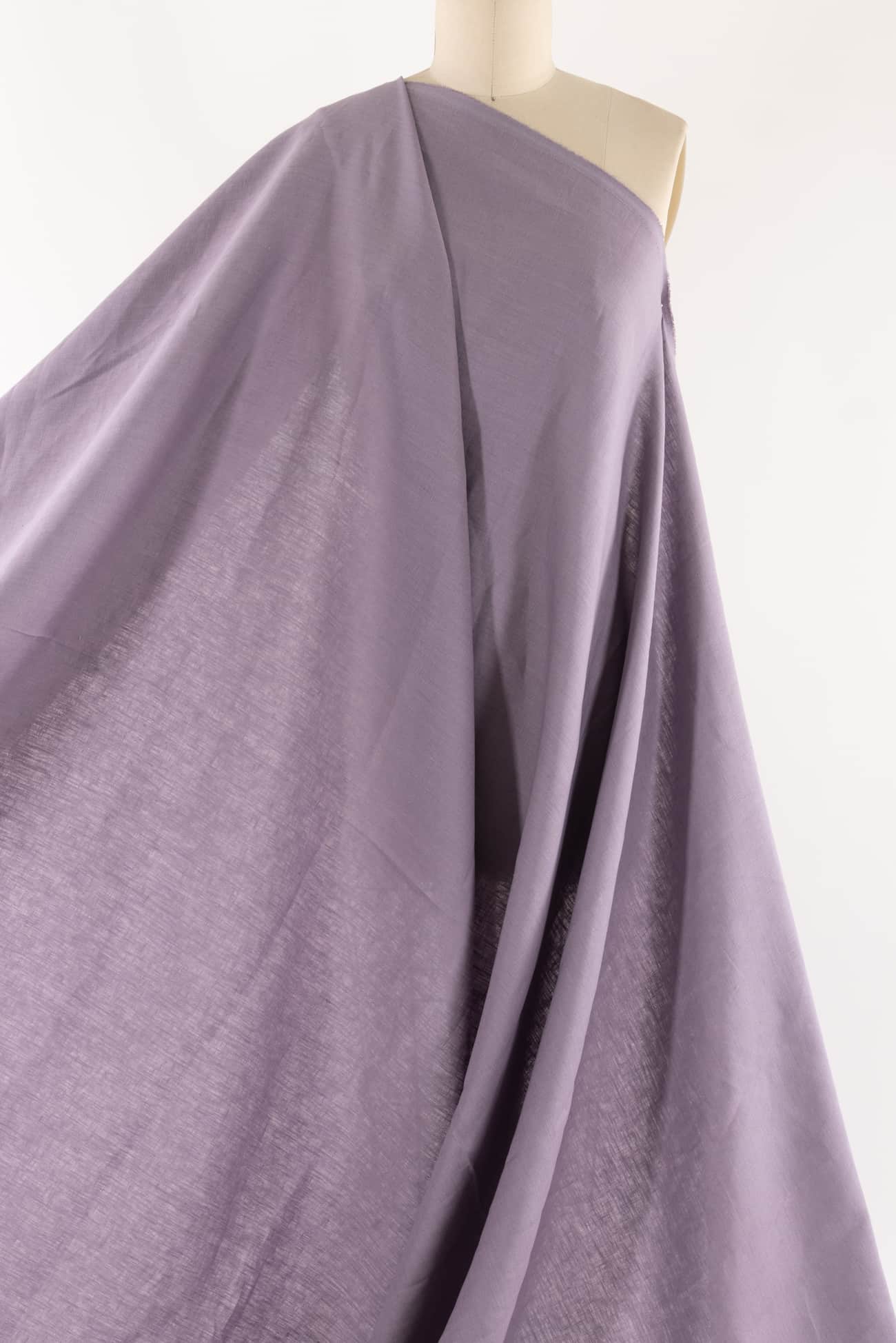 Dusty Lavender Euro Linen Woven