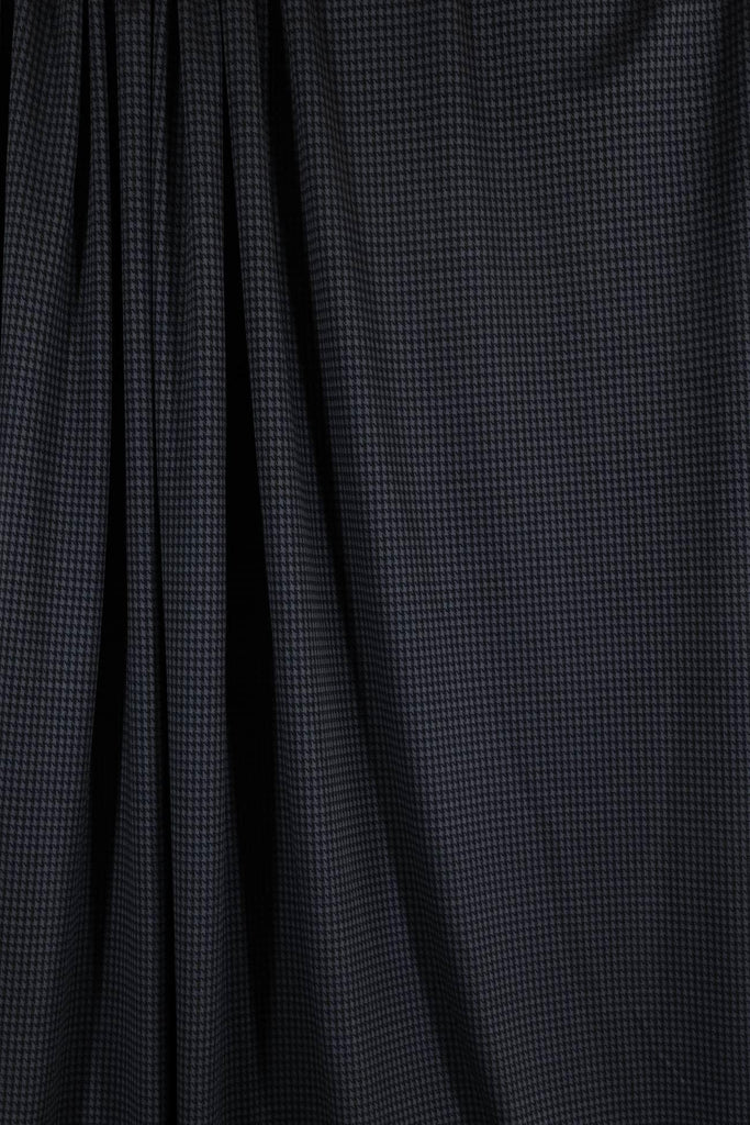 Earl Gray Houndstooth Ponte Knit - Marcy Tilton Fabrics