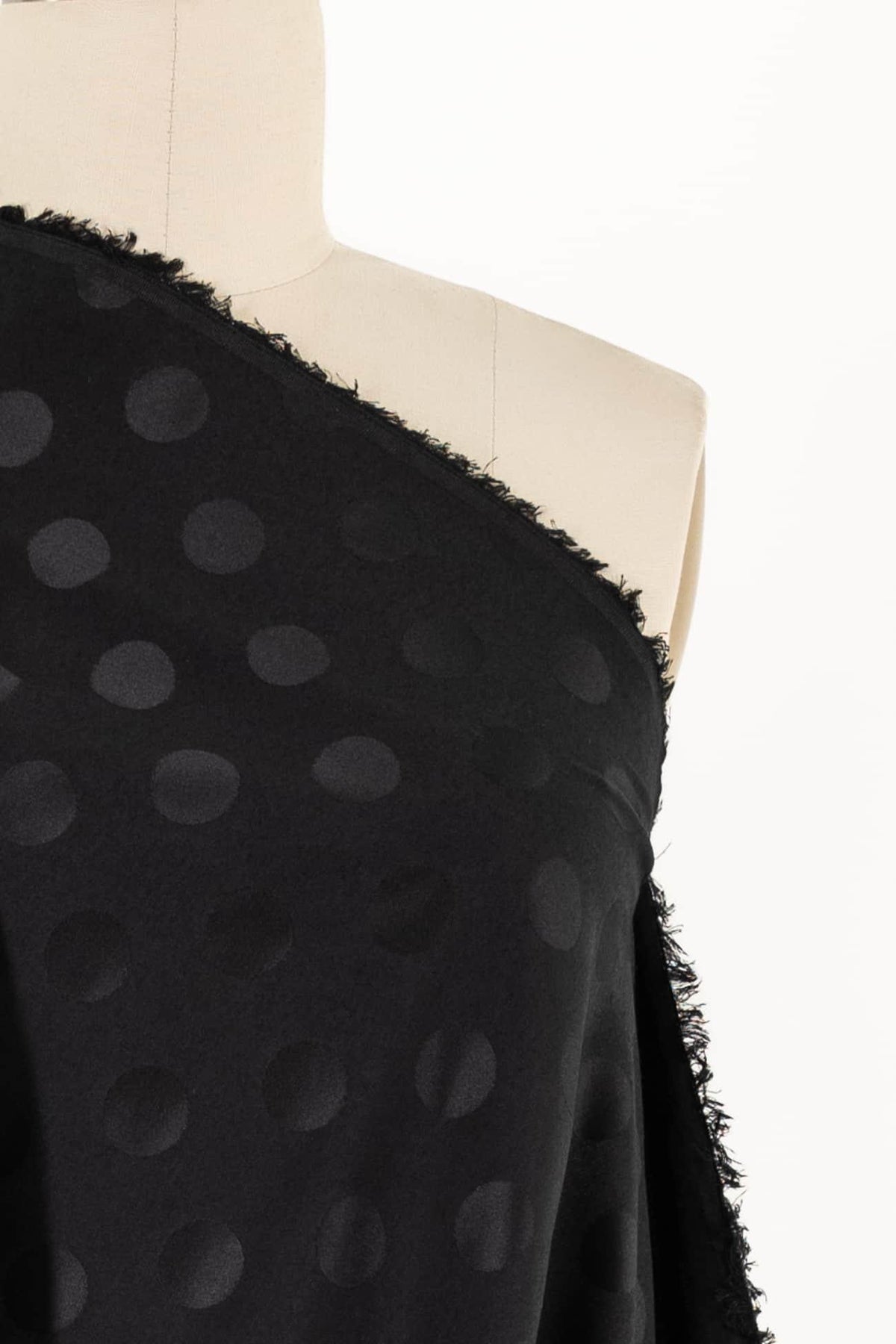 Ebony Moon Dots Jacquard Woven - Marcy Tilton Fabrics