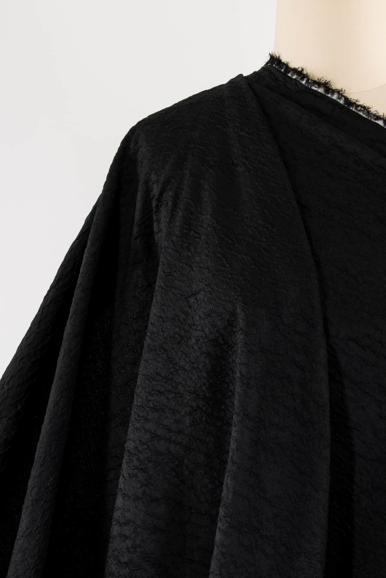 Ebony Ripple Italian Woven