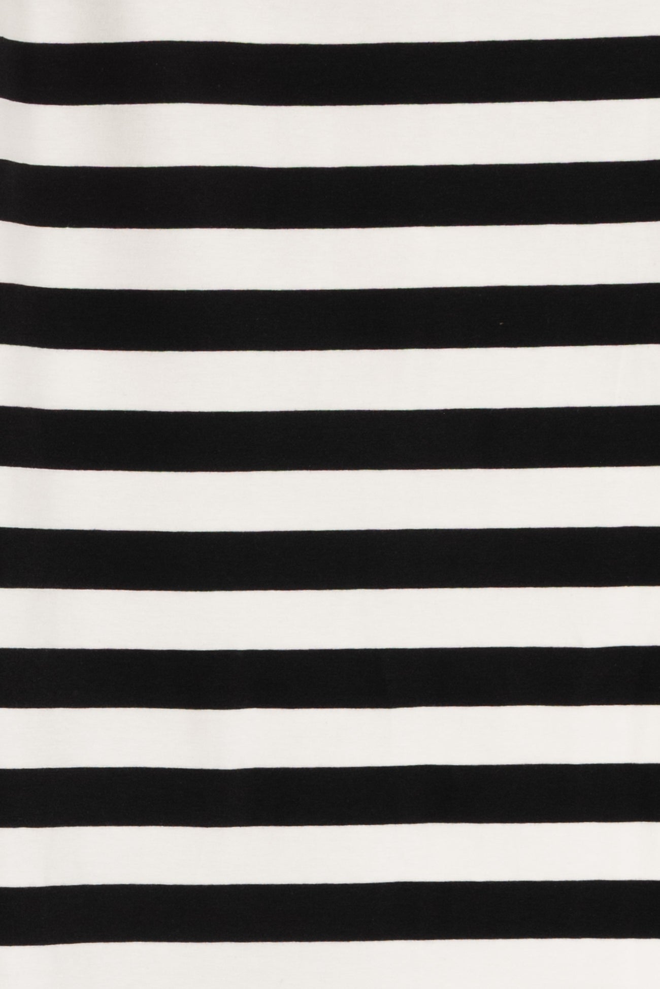 Ebony And Ivory Stripes Cotton Knit
