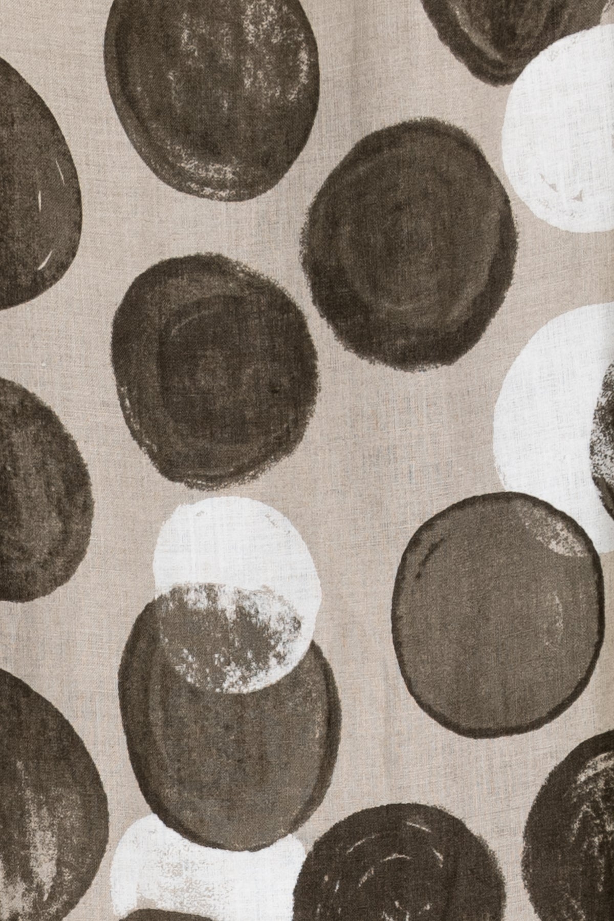 Eclipse Dots Japanese Linen Woven