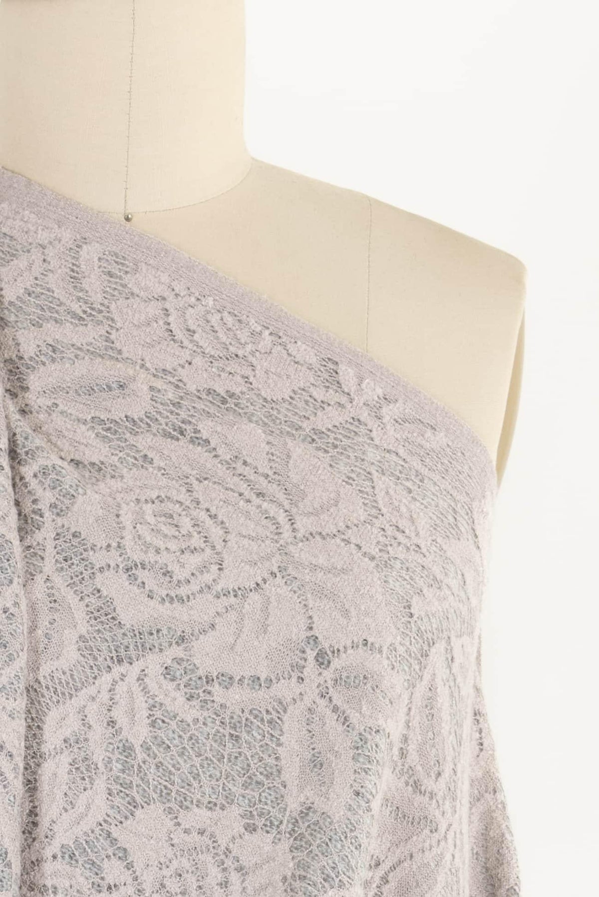 Ecru Lace Sweater Knit - Marcy Tilton Fabrics