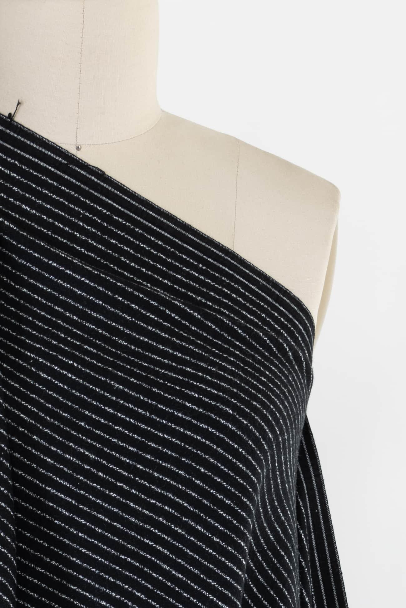 Edgar Allen Stripe Cotton Flannel Woven - Marcy Tilton Fabrics