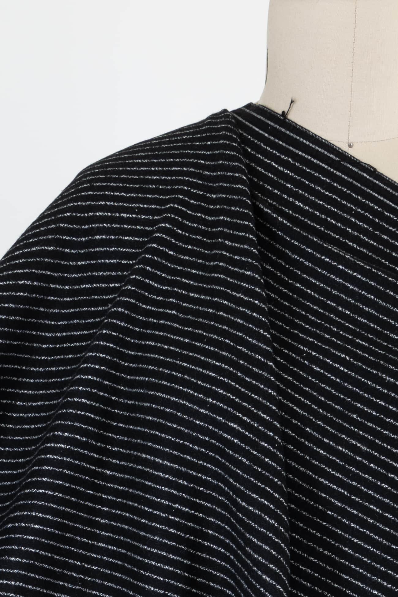 Edgar Allen Stripe Cotton Flannel Woven - Marcy Tilton Fabrics