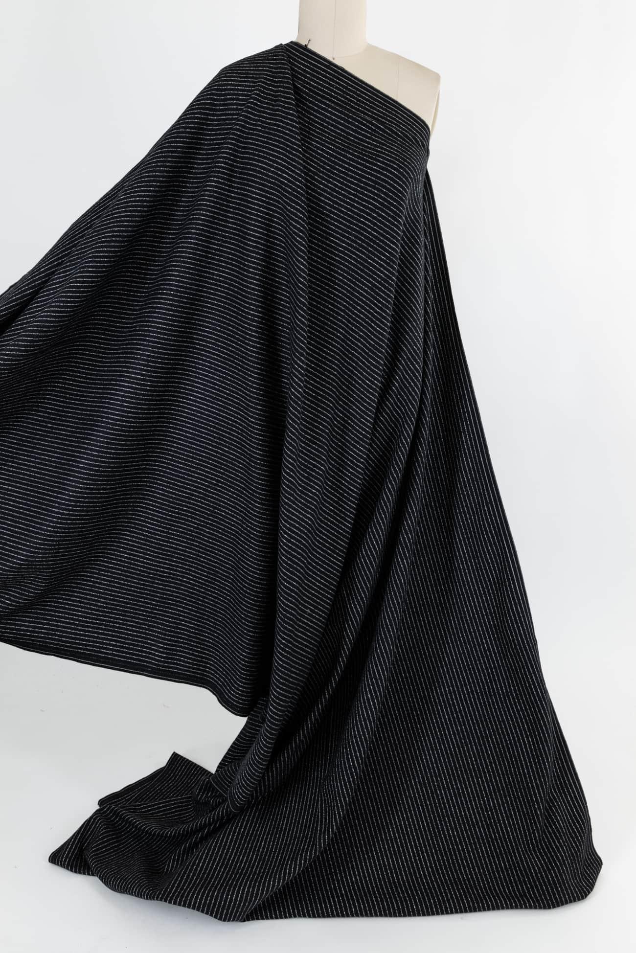 Edgar Allen Stripe Cotton Flannel Woven - Marcy Tilton Fabrics