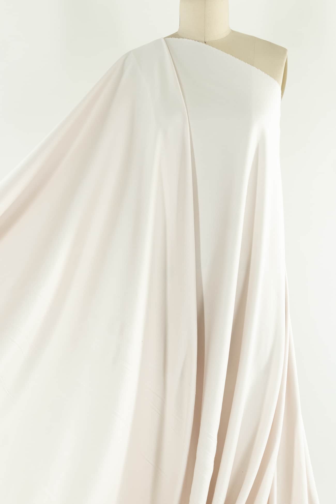 Eggshell White Ponte Knit