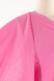 Electric Pink Linen Woven