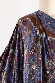 Elspeth Silk Charmeuse Border Woven