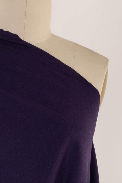 Empress Purple Wool Jersey Knit - Marcy Tilton Fabrics