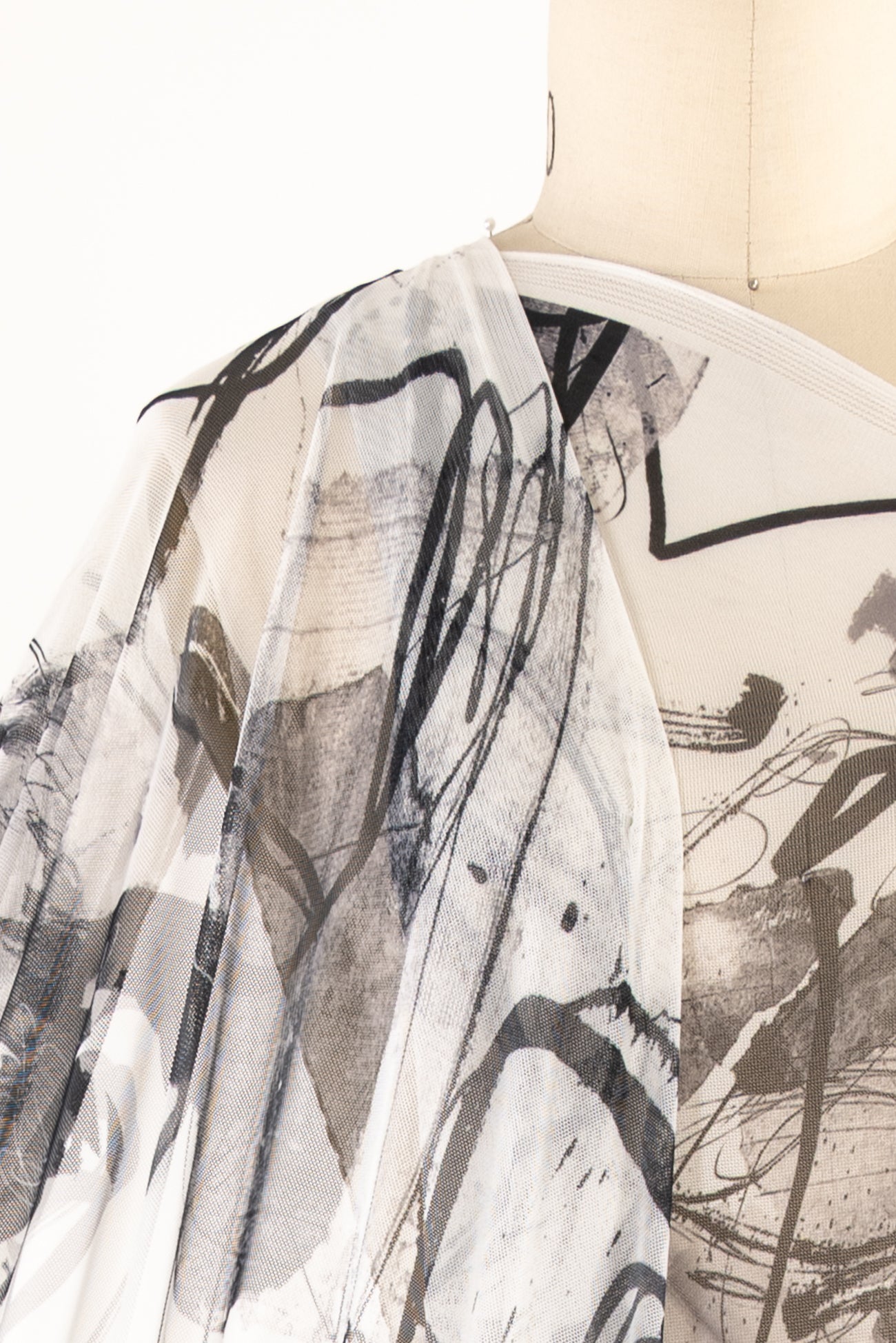 Etch A Sketch Mesh Knit