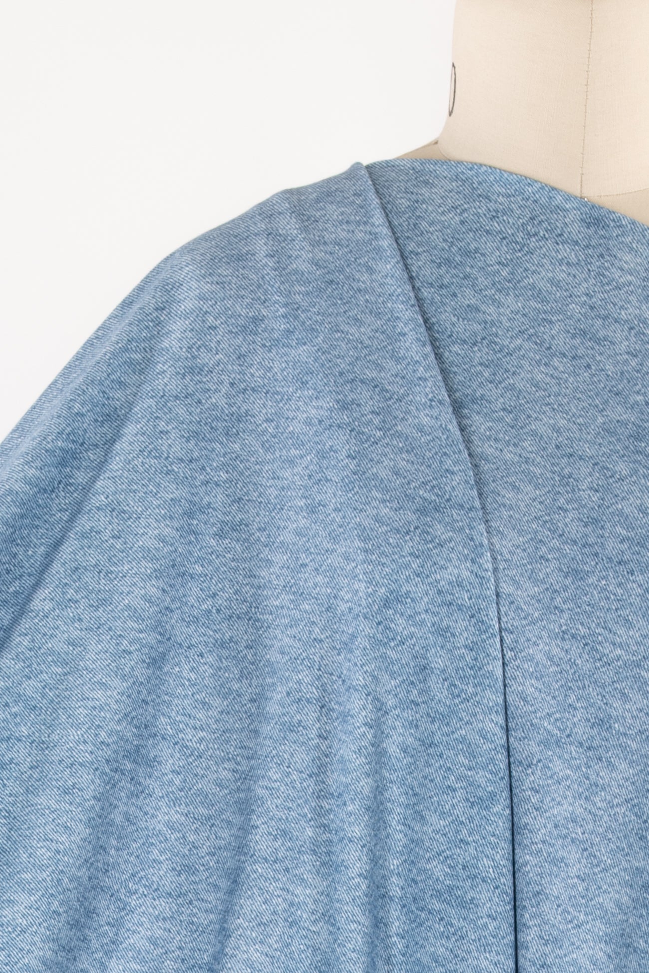 Faux Blue Jean Italian Cotton Knit